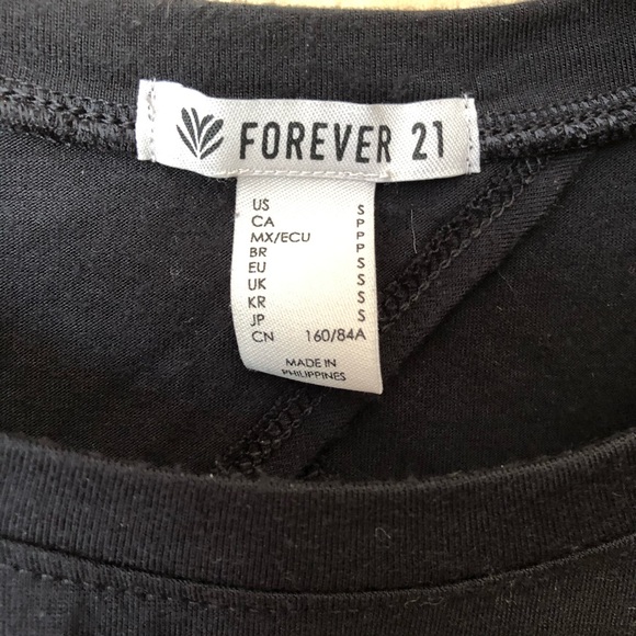 NWOT Open Back Crop Top - Picture 3 of 3